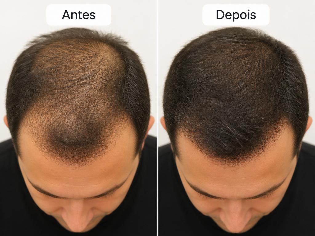 Antes e depois masculino